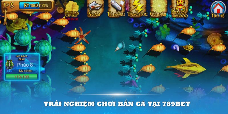 Trải nghiệm chơi Bắn cá tại 789BET luôn mang đến sự mượt mà và ổn định